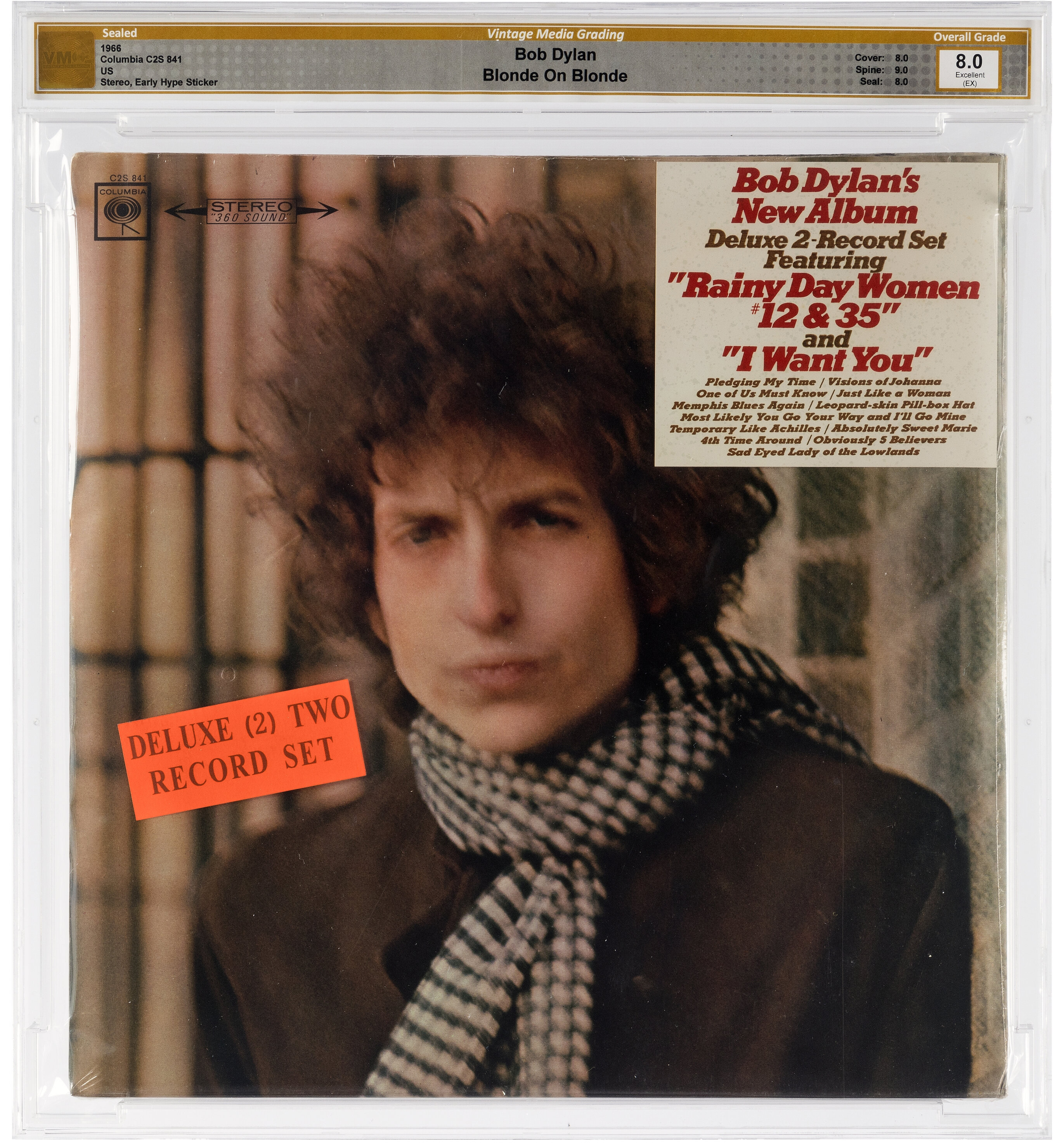 Bob Dylan Blonde on Blonde 1966 Album